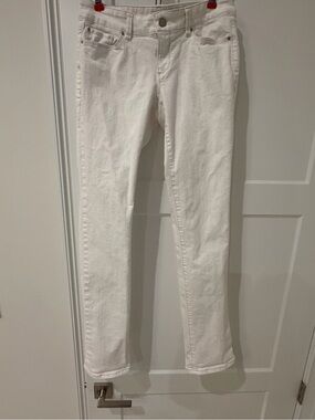 Ann Taylor Women’s White Modern Fit Jeans 2